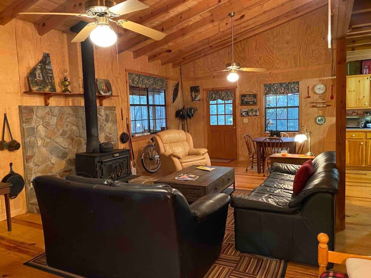 The Camp at Deep Hole with Hot Tub and access to Hiking in National Forest