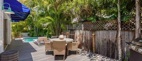 Udendørs spisemuligheder