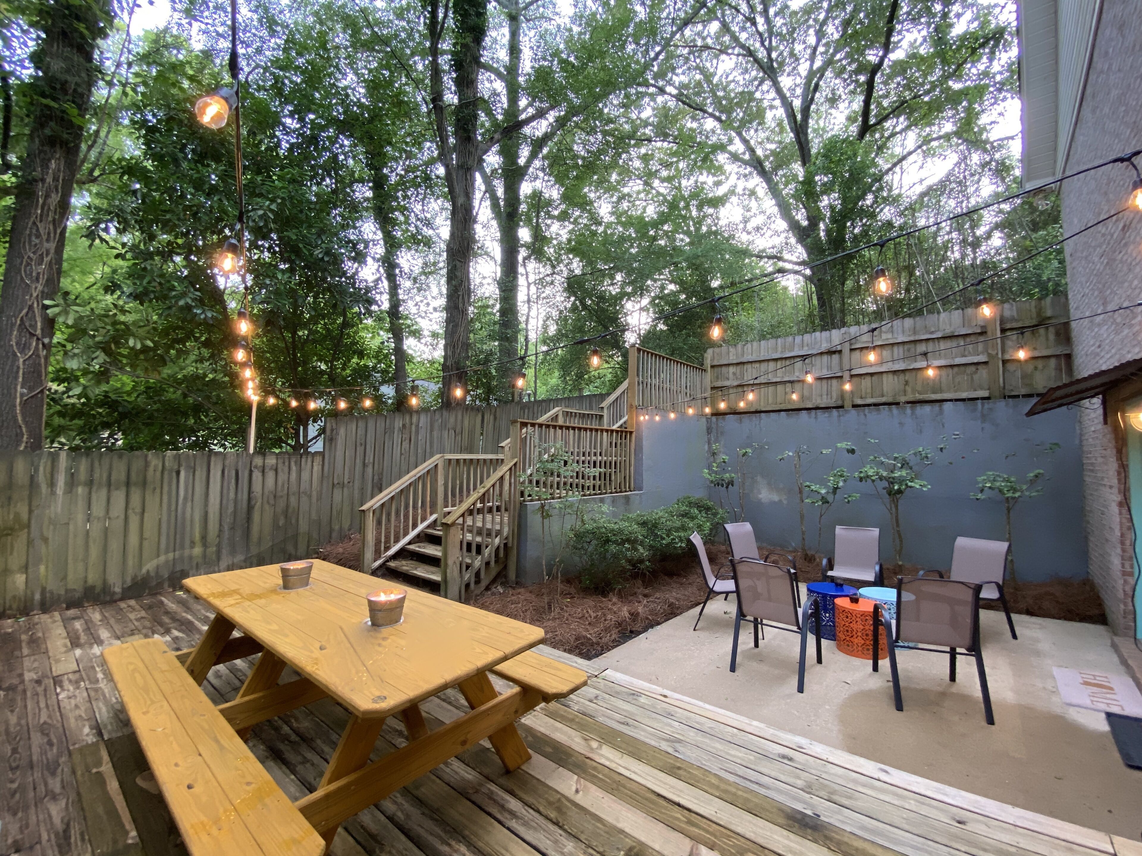 The Best Backyard only a 15 minute walk to The Square!