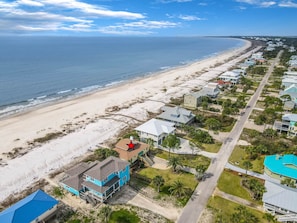 On the beach - CABANA DEL SOL IS A 2BD/2BA GULF FRONT W/AMAZING VIEWS, 2 SCREEN PORCHES! (Port Saint Joe)