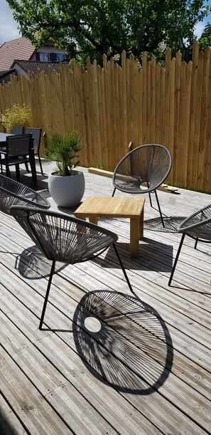 Terrace/patio - Maison Plein Coeur de Ouistreham Riva Bella (Ouistreham)