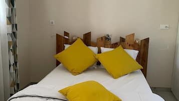 1 bedroom, iron/ironing board, travel crib, free WiFi