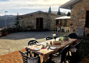 Restauration en plein air