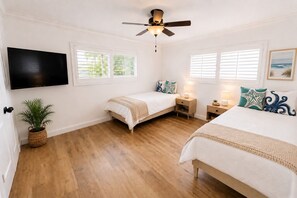 2 chambres, fer et planche Ă repasser, Wi-Fi gratuit, draps fournis