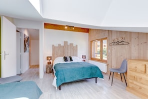 3 bedrooms, free WiFi - La Poudreuse - Duplex avec balcon vue montagne - Flumet (Flumet)