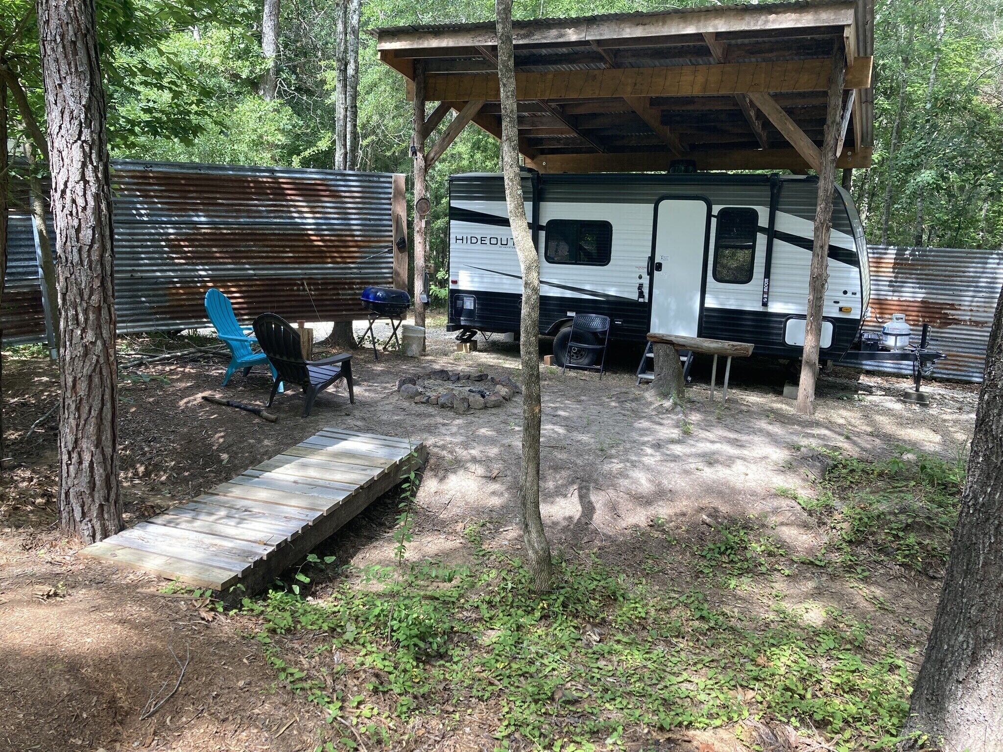 Coyote Creek Camper w/ Nature Trail & Fire Pit.