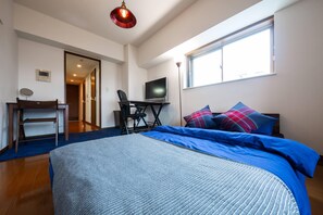 1 bedroom, WiFi, bed sheets - Shinjuku Highrise 1min to Station! Walk-in Closet (東京)