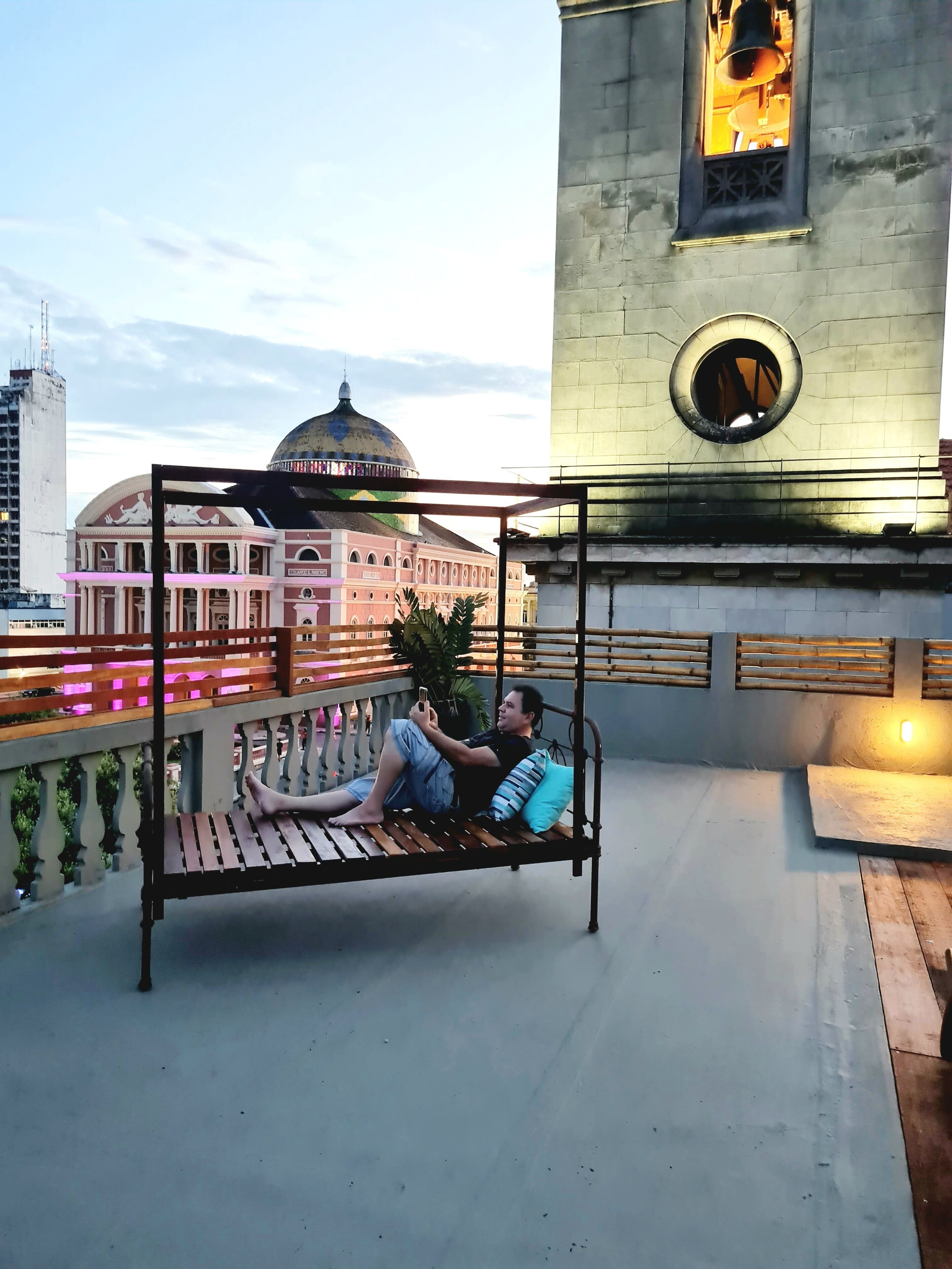 Terraço na cobertura