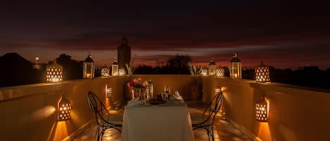 Restaurante al aire libre