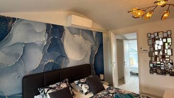 3 Schlafzimmer, BĂŒgeleisen/BĂŒgelbrett, kostenloses WLAN, BettwĂ€sche