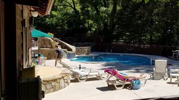 Indoor pool, outdoor pool