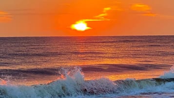 Platja a a prop, gandules de platja i tovalloles de platja