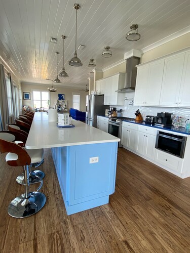 Nautical Blue w/ Private Pool, Hot Tub, Game Room!! 1/2 Block To Sandy Beach