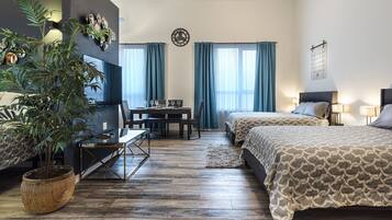 1 chambre, fer et planche à repasser, Wi-Fi gratuit, draps fournis