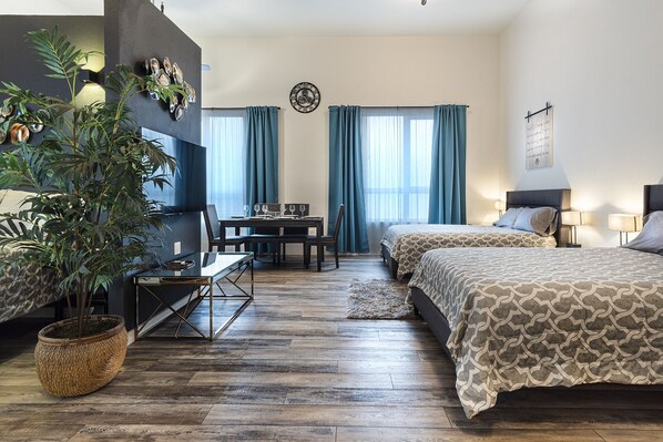 1 bedroom, iron/ironing board, free WiFi, bed sheets