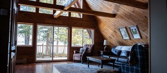 Enjoy beautiful Maine with direct access to Snowmobile trails on Piper Pond