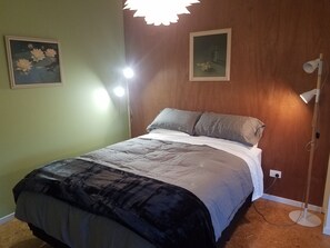 1 bedroom, iron/ironing board, free WiFi, bed sheets