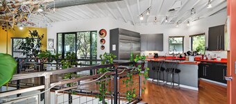 Oakland Hills Home: Artistic, Spacious, with Views, Home Office, and Gym