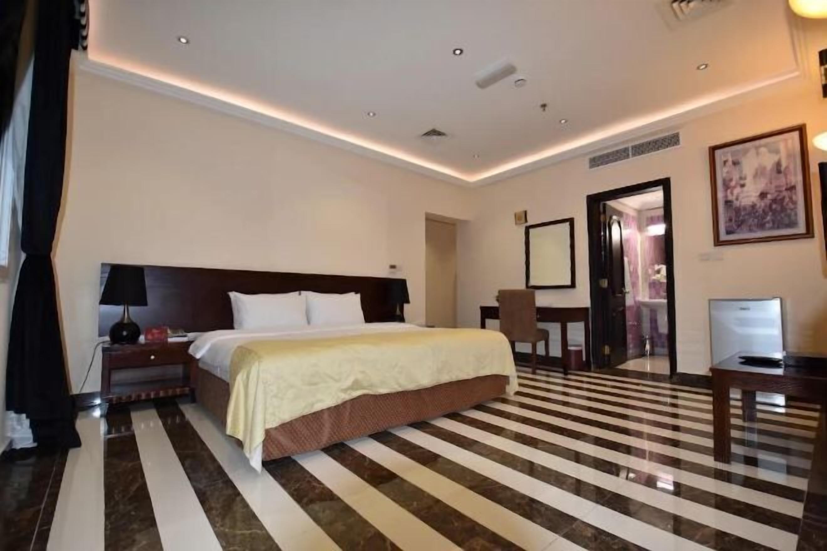 Premium bedding, pillow-top beds, in-room safe, desk