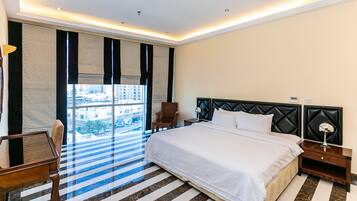 1 dormitorio y ropa de cama de alta calidad