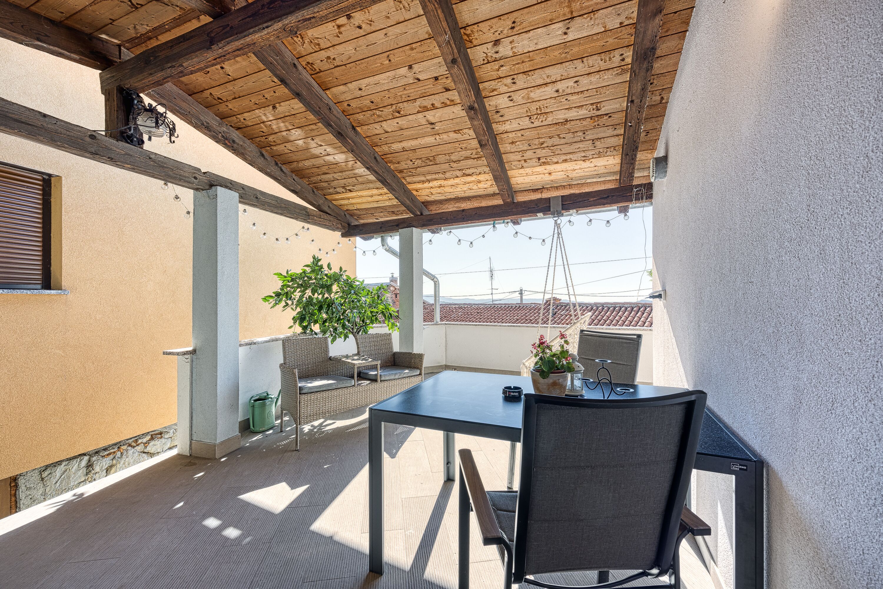 Family Studio, Mountain View, Mountainside (Honeymoon Suite Črni Kal) | Outdoor dining