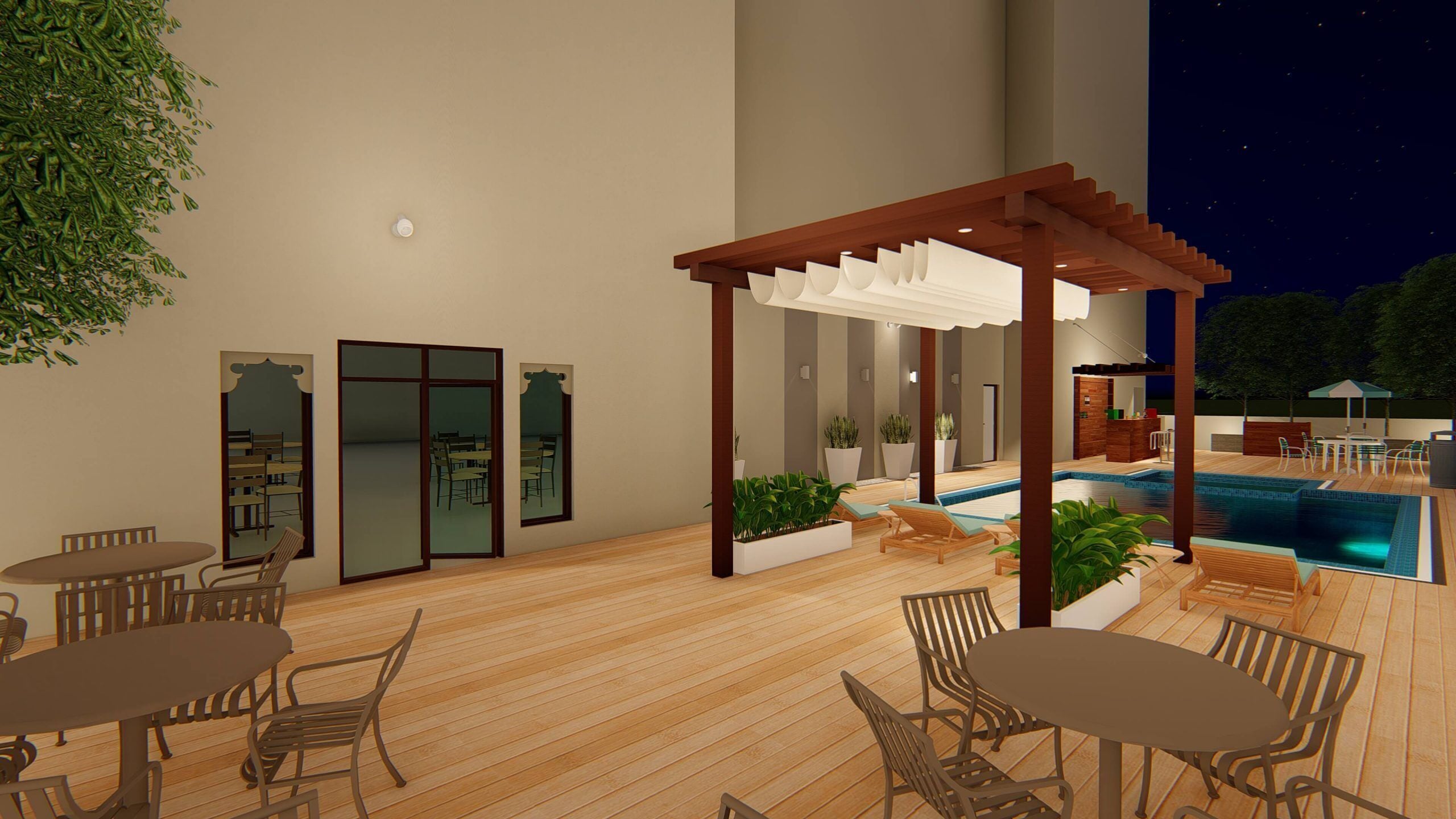 Piscina externa