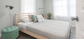 3 soverom, strykejern/-brett, wi-fi (inkludert) og sengetøy