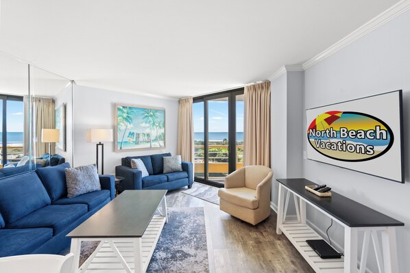 TV - Oceanfront condo in private community + Free Attraction Tickets! (Myrtle Beach)
