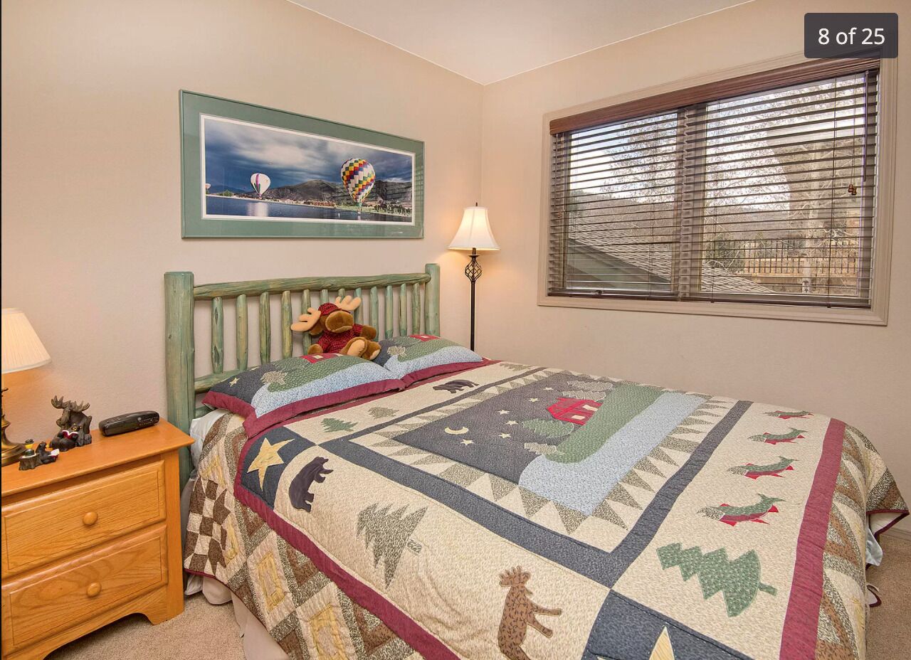 Beautiful views from Avon Condo right on Nottingham Lake!