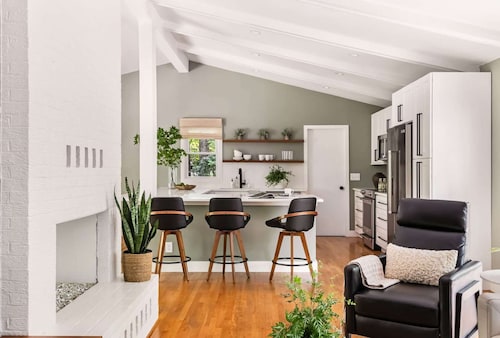 Modern Forest Retreat, On Large Private Wooded Lot In the Heart of Cary!