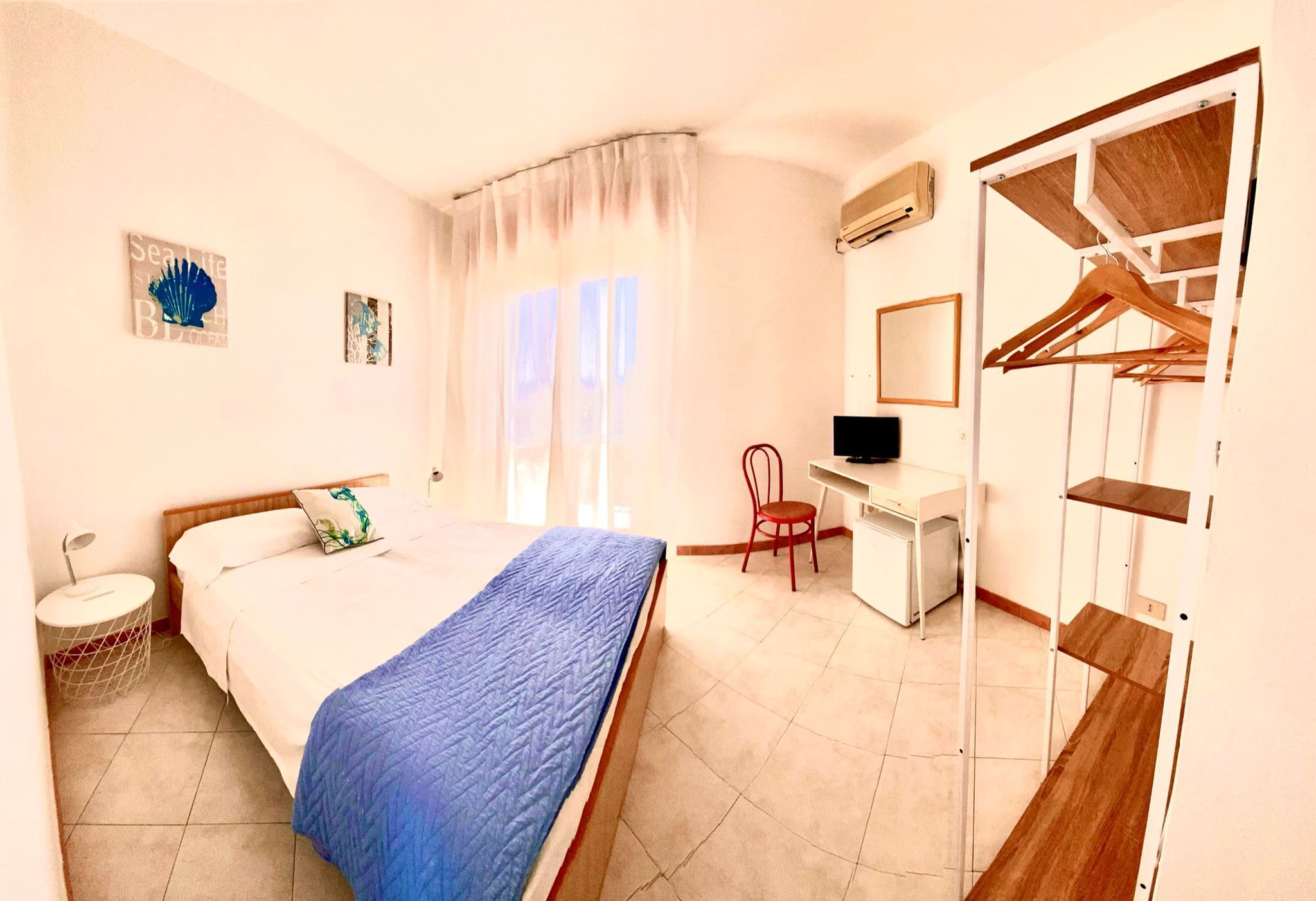 Egyptian cotton sheets, premium bedding, desk, laptop workspace