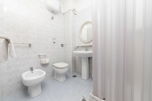 Dusche, Regendusche, Haartrockner, Bidet