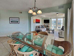Smart TV, DVD player, table football - Partial Beach View Condo w/ Spacious Balcony + Steps From Beach Access (Tybee Island)