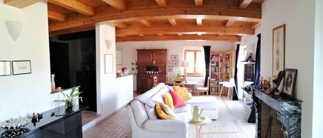 Appartement, 2 chambres, fumeur, terrasse | Salle de séjour