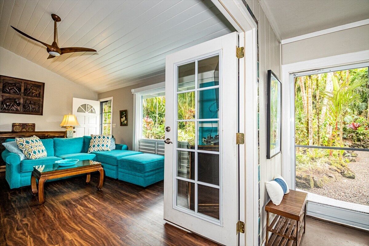 Lokelani Jungle Hideaway tucked onto a Rural Acre