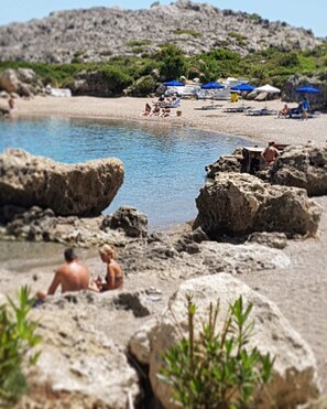Beach nearby - Ladikos Garden (Rhodes)