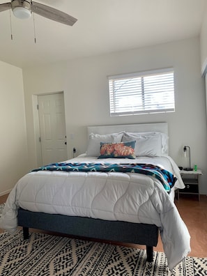 2 bedrooms, free WiFi, bed sheets, wheelchair access