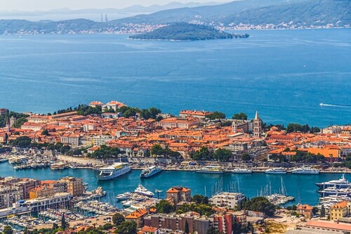 Ferienwohnung in Zadar mit Meerblick, Balkon, Klimaanlage, W-LAN (858-4)