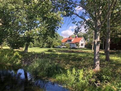 Historic Farmstead with beautiful views out to Swedish countryside