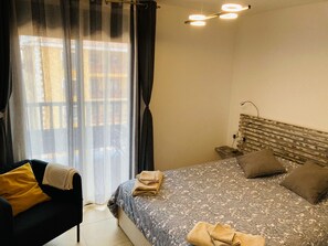 1 Schlafzimmer, kostenloses WLAN, Bettwäsche