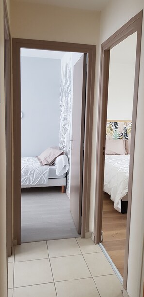 3 Schlafzimmer, Reisekinderbett, WLAN, Bettwäsche