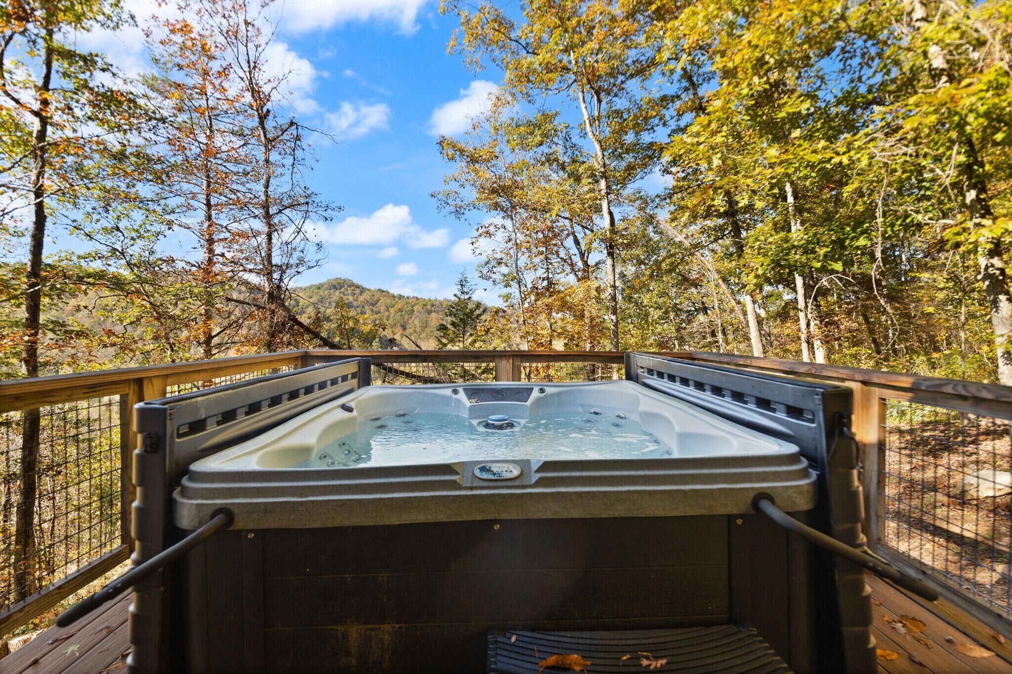 Bain à remous extérieur