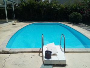 Alberca al aire libre 