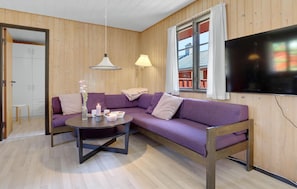 Smart TV, fireplace, foosball, table tennis