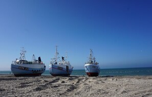 بالقرب من الشاطئ