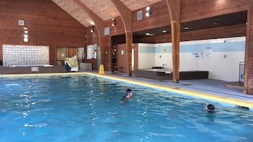 Indoor pool, outdoor pool