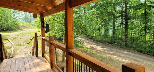 Property grounds - Secluded East TN Log Cabin (Ten Mile)