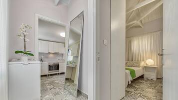 2 bedrooms, iron/ironing board, travel crib, free WiFi