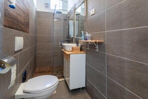 Room, 1 Bedroom, Terrace | Bathroom - Spacious Deluxe Room - Hotel Rose (Split)