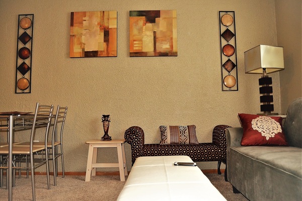 Apartment, 2 Bedrooms | Living area